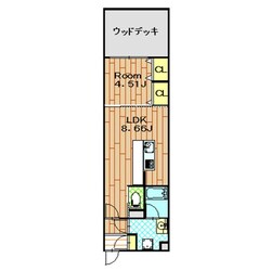 ガレリア加島の物件間取画像